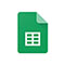 Google Sheets Icon